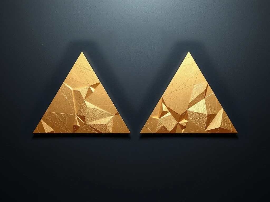 Geometric abstraction visual